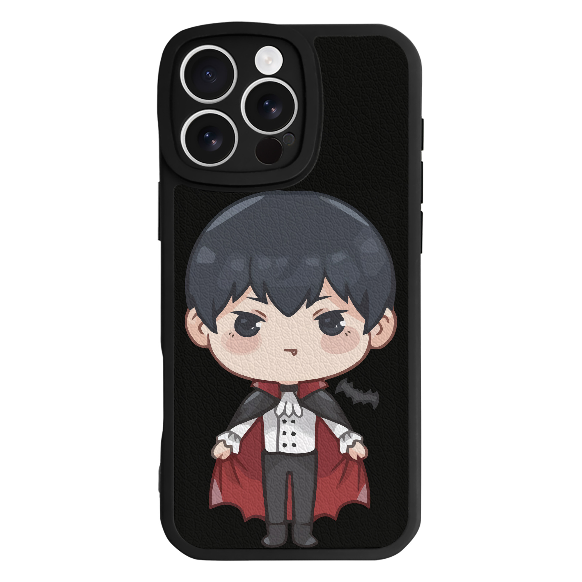 （画像用） ハイキュー!! Haikyu!! 【iPhone 16シリーズ対応】シリコンスマホケース（レザー調） 材質：シリコン